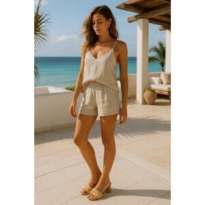 Steve Madden Saged Raffia Braided Block Heel Mule Sandals Size 8-3" Heel